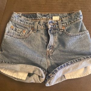 Levi’s VINTAGE High Waisted Denim Shorts